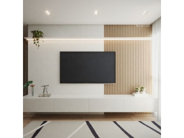 Kệ Tivi Treo - Phủ Melamine An Cường